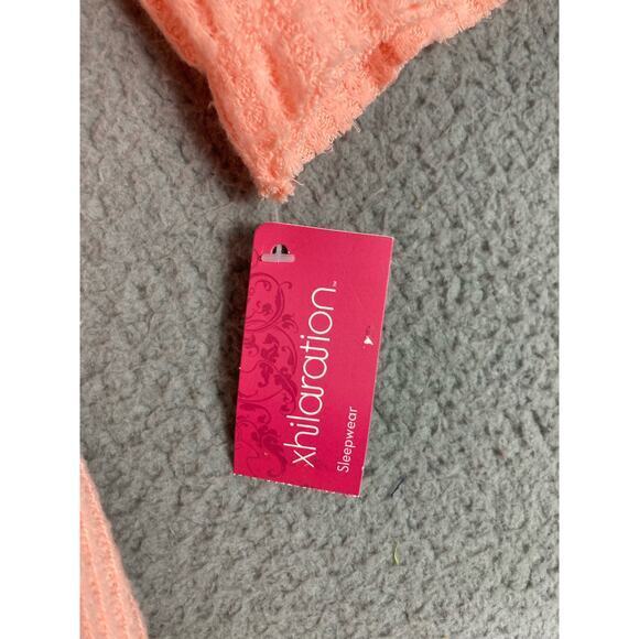 Xhilaration Women’s Orange Waffle Knit Pajama Cami Top Scoop  Sleepwear Size S - Picture 9 of 12